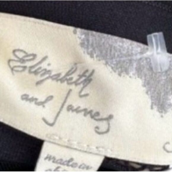 Elizabeth and James Elegant Black Strapless Dress Size Small - Picture 6 of 7